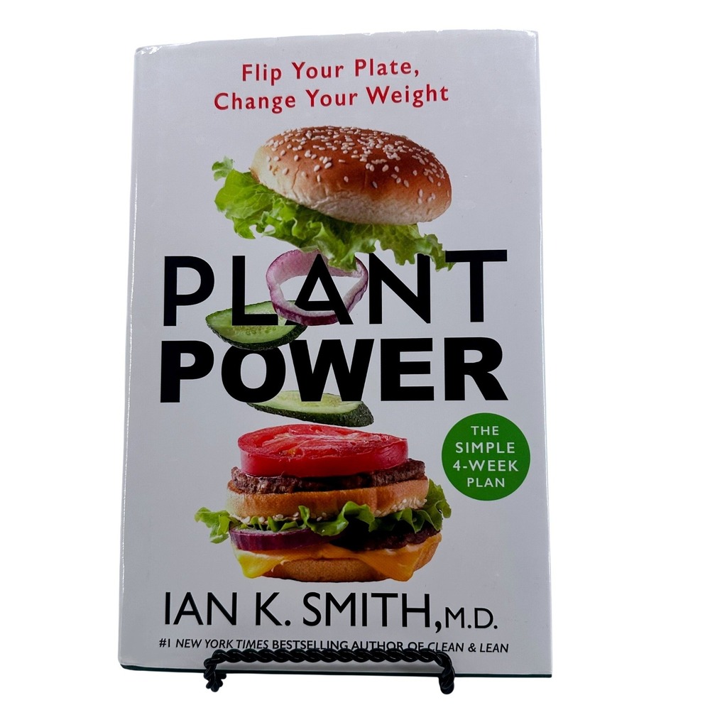 Plant Power Ian K Smith MD Hardcover 2022 First Edition Diet Nutrition Book